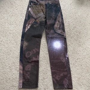 Serapis Maritime Brown Loafer Jeans. Size L. Made in Greece.